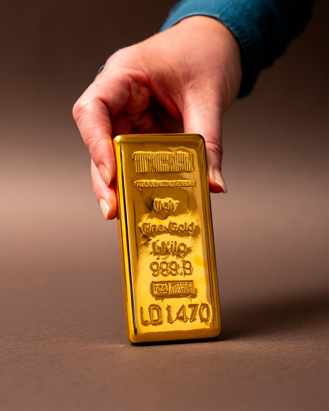 il tuo investimento in lingotti d'oro