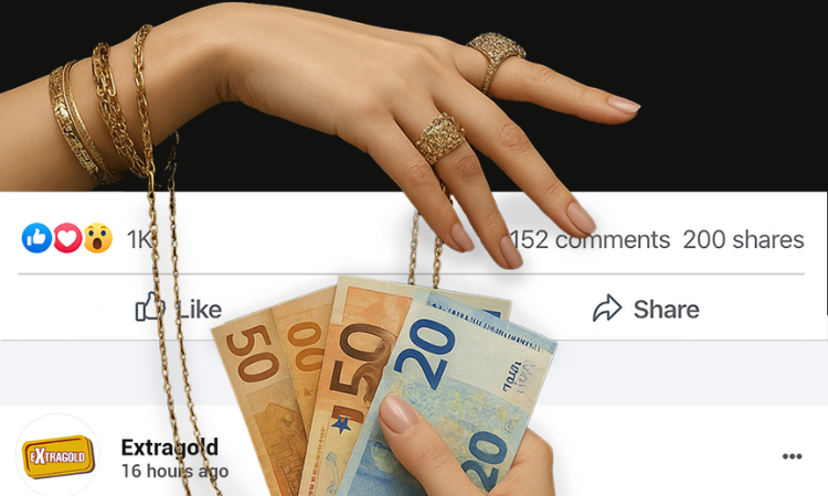 trasformare oro in denaro